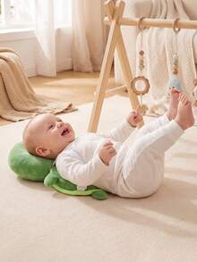 1 buah Bantal Pelindung Kepala Panda Baru, Topi Pelindung Bayi Saat Berjalan, Bantal Kepala Bayi, Alat Anti Benturan untuk Bayi Saat Berjalan, Bantalan Pelindung Kepala Bayi yang Dapat Diatur - Desain Hewan Kartun, Cocok untuk Berjalan, Merangkak, dan Alat Bantu Jalan Bayi - Penyu Hijau - View 6