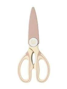 Multifunctional Powerful Scissors | Kitchen & Home Use Scissors, Ergonomic Handle, Rust-Resistant Sharp Blades, Can Cut Meat & Vegetables, Elegant Gold Appearance, Also Suitable As Tailoring Scissors, Ideal For Daily Kitchen & Office Use, Perfect Gift For Women - Gold - View 7