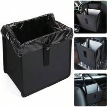 Large Capacity Foldable Car Trash Can - Waterproof Leakproof Hanging Storage Bag, Leakproof Car Garbage Bin, Portable Hanging Trash Can, Suitable For Sedans, SUVs, Trucks, Mini Perfect Gift For Car Interior - Car Trash Can - View 7