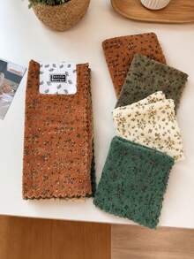 Towel Cloth 20pcs&5pcs Random Mixed Colors - 30x30cm, Soft & Absorbent - Perfect For Bath, Face, Hands, Kitchen, Spa - Multicolor - View 3