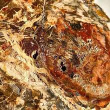 1 Pc Stunning Quartz Irregular Slice Cluster – Distinct Veining – Home Decor- Classroom Teaching Resource – Unique Gift For Easter Or Valentine's Day - Multicolor - View 6