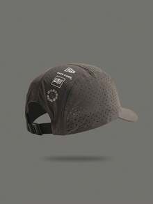 1pc Letter Print Mesh Baseball Cap, Unisex Fashion Versatile Trucker Hat, Baseball Cap Suitable For Daily Wear - Multicolor - View 6