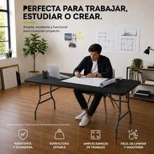 Folding Tables - Black - View 6