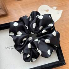 1pc Elegant Polka Dot Hair Tie Hair Accessory Hair Rope Suitable For Women's Daily Use - Multicolor - View 5