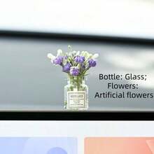 3pcs/1pc Random Cute Vase Decor Set, Glow-In-The-Dark, Stress Relief Mini Desktop Ornament, Suitable For Computer Monitor, Office Space, Back To School Decor, Home Decor, Home Accessories, Office Decor, Stationery, Office And School Use - Multicolor - View 10