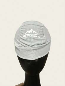 1pc Men's Cycling Ice Silk Sun Protection Cycling Cap With Sweat-Absorbing Inner Lining - Multicolor - View 13
