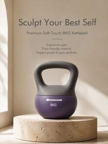 Soft Kettlebell - Cushioned Impact-Resistant Base And Anti-Slip Kettle Bell Anti-Slip Grip Weight For Home Workouts, Strength Training Kettlebells Sets For Women& Men - Non-Slip Gloves - Multicolor - View 5