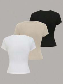 Women Outdoor Tees & Tanks - Multicolor - View 3