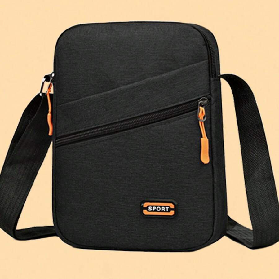 Tas Kasual Berkapasitas Besar Multi-Lapisan Tahan Air Versi Korea, Tas Kain Oxford, Tas Bisnis Pria dan Wanita, Koleksi Dompet