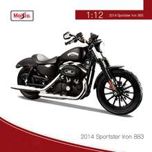 Maisto Harley Model Sepeda Motor Die-Cast Skala 1:12 – Replika Street 750 & Sport Bike S, Model Koleksi Paduan Presisi untuk Usia 14+ - MultiWarna - View 10