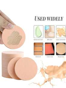 24/12/6/2pcs Professional Round Head Makeup Sponge Set, Soft Makeup Sponge, Suitable For Foundation, Loose Powder And Cream - Multicolor - View 4