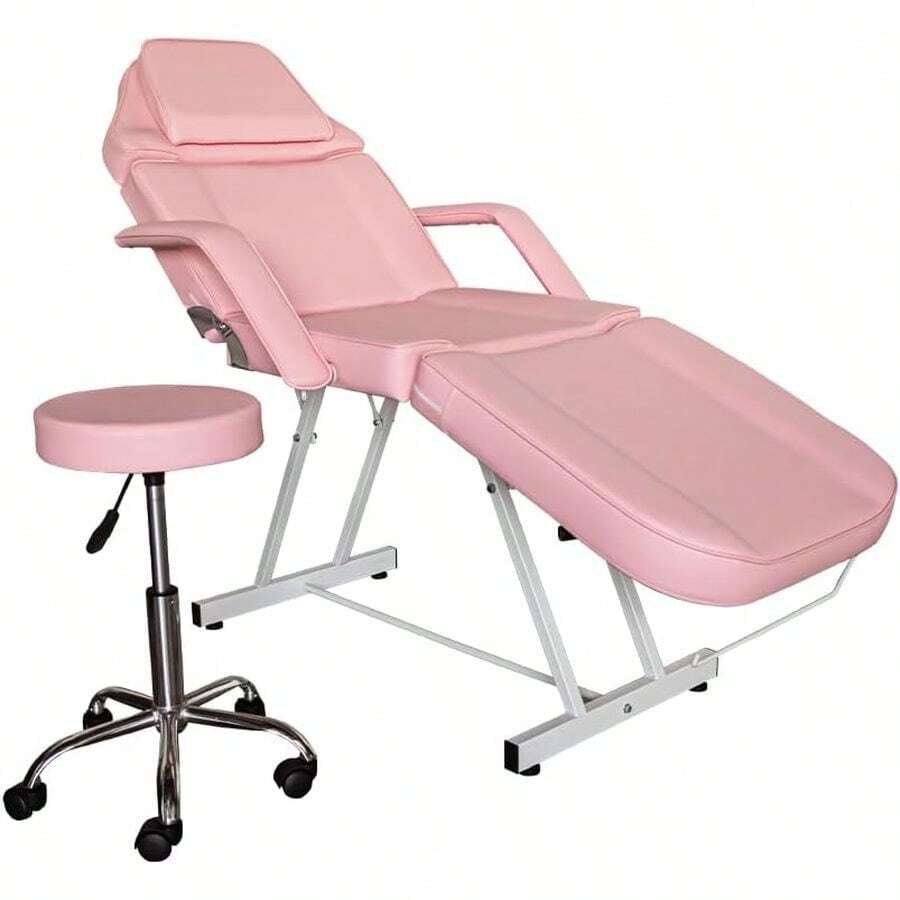 Spa Massage Table - Pink - View 1