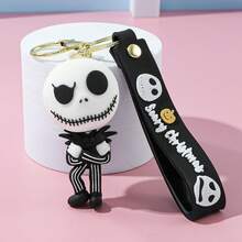 Disney 1 buah Gantungan Kunci Seri Mimpi Buruk Natal, Bahan PVC, Figur Tengkorak Jack yang Dipersonalisasi, Cocok untuk Dekorasi Liontin Ransel, Hadiah Pesta yang Sempurna, Hadiah Liburan untuk Penggemar - Beraneka warna - View 7