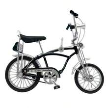 1:8 Scale Alloy Die-Cast Mountain Bike Mini Model, Full Suspension Version, Collectible Desktop Decor, Exclusive Gift For Bicycle Enthusiasts - Multicolor - View 3