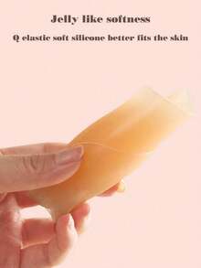 2pcs Invisible Silicone Calf Pads, Shape And Support Calves, Plump Calf Effect, Suitable For Women Of All Body Types - Multi-color - View 6