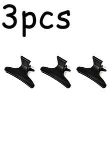 12/3pcs Butterfly Hair Clips, Multi-Functional For Home Salon Daily Wear Styling, Sectioning, Butterfly Hair Clips, Salon-Grade Hair Clips, Suitable For Haircutting, Styling, Sectioning And Dyeing Hair Accessories - Multicolor a - View 10
