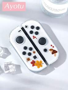 Ayotu Cartoon Scarf & Fallen Leaves & Cake Pattern Protective Case, Compatible With Switch, Compatible With New Switch 2 (2025)/Switch NS/Switch OLED, Can Be Installed On Dock Without Removing Protective Case, Universal Game Controller Protective Cover, Switch Game Accessories, Anti-Drop, Anti-Slip, Anti-Scratch, Fashionable And Beautiful, Suitable For Autumn/Christmas/Back To School/Winter/Easter/Birthday Gifts And Other Occasions. - View 14
