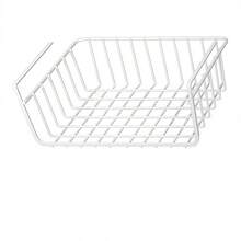 1pc Under Cabinet Storage Rack, Metal Basket, Hanging Storage Basket, Space-Saving Additional Storage Shelf And Slide-In Storage Basket Organizer, Suitable For Kitchen Countertop And Dining Room Use - Multicolor - View 12