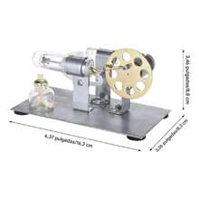 Hot Air Stirling Engine Kit, Single-Cylinder Stirling Engine, Educational Model For Physics Experiments, Precision Design, Ideal For Science Projects, Education And Hobbies, Easy Assembly - 1PC - View 12