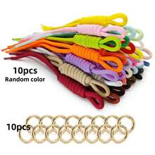 Paracord Keychain Set, Braided Rope Keychain, Bag/Backpack/Wallet Pendant, Handmade Key Chain, Climbing Carabiner Zipper Pull, DIY Handmade Accessory - Multi-color - View 13