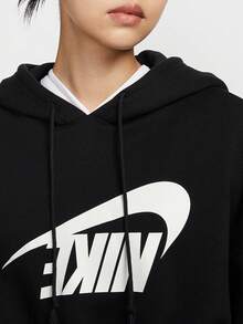 Sweatshirt Pullover Pendek Wanita Nike Sportswear FV7778-010 - FV7778-010 - View 3