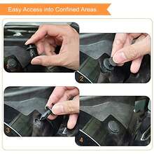 20/50/100PCS Car Push-In Fastener Clips, Universal Automotive Plastic Expansion Screws Fasteners, Car Door Panel Bumper Fender Clip Kit, Car Body Rivet Fastener Set, Suitable For Most Car Models Interior Repair Accessories - A - View 9
