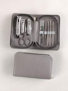 Manicure & Pedicure Set, 7-Piece Compact Portable Set, New Nail Clippers & Beauty Scissors, Nail Care Tools Set, Suitable For Home And Outdoor Use, Unisex - Multicolor - View 6