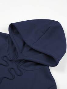 Sudadera con capucha estampada para hombre, con motivos de calaveras y calabazas para Halloween, con estampado a doble cara, una prenda divertida y festiva para crear un estilo original. - A - Ver 11