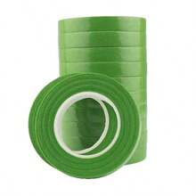 Handmade Floral Glue DIY Green Tape Flower Paper Artificial Flower Plant Wrapping Flower Stem Tape - Light Green [Floral Tape 2/Roll] - View 9