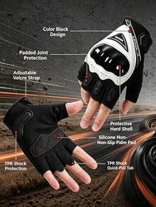 JELLOO Motorcycle Gloves Outdoor Riding Gloves Spring Summer Breathable Fingerness Gloves - Multiple Styles - View 4