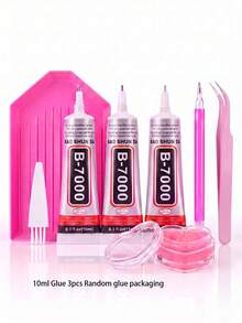 9-Piece/8-Piece Rhinestone Setting Tool Set, Silicone Tip Design, Detachable, Suitable For Rhinestone Decoration And Dotting Tools, Elly Resin Gemstones, DIY Jewelry Making Gemstone Setting, Flat-Bottomed Resin Rhinestones, Suitable For DIY Crafts, Cups, Shoes - View 6