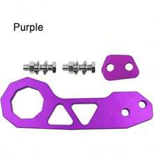 Durable Aluminum Alloy Vehicle Rear Tow Hook, Wear-Resistant And Anti-Oxidant, Tuning Style, Available In Various Colors, Mounting Accessories Included, Quick Installation, Practical Use In Emergency Situations, Enhances Exterior Appearance, Compatible With Various Car Models - A - View 13
