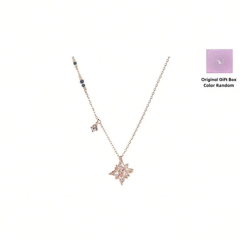 Swarovski Symbolica Star Pendant Necklace For Women 5494352 - Rose Gold Plated 5494352 - View 1