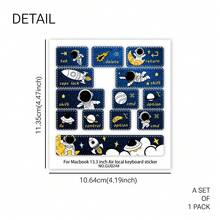 1 miếng dán phím chức năng cho bàn phím Apple Air, họa tiết mèo dễ thương, thiết kế hoạt hình, decal dán một phần, tự dính, trang trí cá nhân hóa, có thể tháo rời không để lại keo - Xem 7