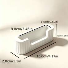 1pc 3D Printed Business Card Holder, Practical Desktop Business Card Holder, Suitable For Home And Office Spaces, Keeps Business Cards Neatly Arranged For Quick Access, Perfect For Desktop Display And Daily Office Use, Autumn Office Desk Decor - Multicolor - View 5