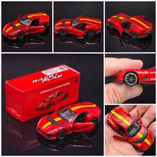 Burago 1:64 比例合金壓鑄車模  812 Competizione-紅色，創意口袋車模玩具、人偶與禮品 - 812 Competizione-Red - 查看 2