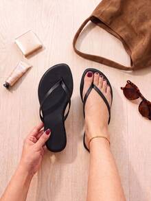 Women Slides - Black - View 1
