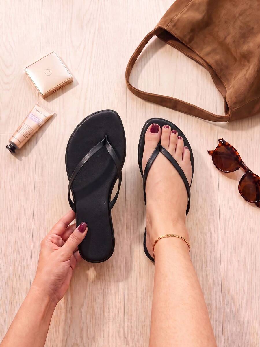 Women Slides - Black - View 1