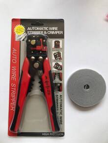 1pc Automatic Electric Wire Stripper, Multi-Function Cable Stripping Tool, Fast Stripping, Peeling, Crimping And Cutting, Manual Cable Crimping Pliers, Suitable For Electrician Work And Home Renovation - Wire Stripper - View 14