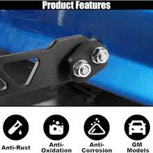 Durable Aluminum Alloy Vehicle Rear Tow Hook, Wear-Resistant And Anti-Oxidant, Tuning Style, Available In Various Colors, Mounting Accessories Included, Quick Installation, Practical Use In Emergency Situations, Enhances Exterior Appearance, Compatible With Various Car Models - A - View 4