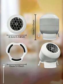 1 buah Lampu Proyektor Natal LED, Lampu Malam Proyeksi Dinamis Berputar 360°, Lampu Panggung Sudut yang Dapat Diatur Bertenaga USB, Cocok untuk Dekorasi Liburan Dalam Ruangan, Kamar, Natal, Paskah, dan Pesta. - Cahaya proyeksi dinamis - View 11