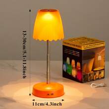 1PC Gesture Sensor Height Adjustable LED Desk Lamp, Rechargeable Bedside Night Light, Bar Desktop Atmosphere Decorative Light - Gesture-controlled Desk Lamp - View 14