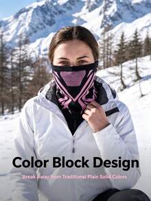 XAXRE Unisex Winter Windproof Warm Face Mask Neck Gaiter (Half Face/Full Face), Suitable For Cycling/Running/Hiking/Skiing Sports - Multiple Styles - View 7