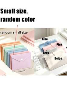 Polka Dot Pattern 8-Pocket Expanding File Folder With Colorful Labels, Accordion-Style Paper Organizer Box, Portable Expandable Bill & Receipt Holder, A4 Letter Size Document Storage, Suitable For Home, School And Office Supplies - Multicolor - View 10