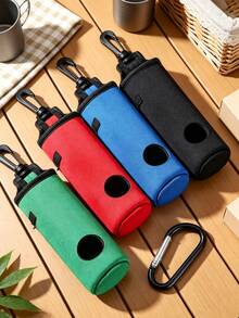 Portable Golf Ball And Tee Bag With Keychain Clip Golf Ball Holder Pouch With Tee Holder Golf Ball Carry Bag Pouch Waterproof Golf Protection Bag For Men Women Golf Enthusiasts Easy To Install And Store Storage Golf Essential Accessories Golf Stuff - Multicolor - View 4