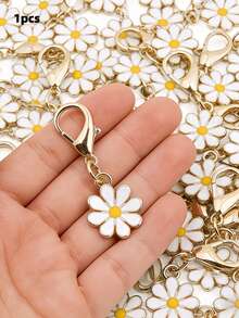 Daisy Flower Decorative Keychains, Fashion Cute Accessories, Suitable For Ladies' Bag Accessories/ Car Keychain Decorations - Daisy Flower - View 8