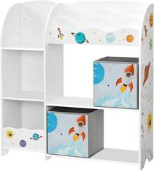 Toy Storage - Cloud White + Motif - View 2