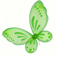 1pc Adult Butterfly Wings Costume For Ball, Nightclub, Performance, Party, Angel/Elf Role Play, Suitable For Ball Party, Graduation Party, Stage Performance, Halloween Outfit - Multicolor - View 12