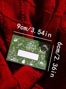 Christmas Decoration Scratch-Off Card Set (10pcs/20pcs), Featuring Santa Claus And Christmas Tree Patterns - DIY Holiday Gift Coupons, Party Game Prizes, Includes Lucky Scratch-Off Stickers, Cute Cartoon Christmas Scratch-Off, Creative DIY Gift Coupons, Suitable For Holiday Parties And Events - View 5