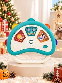 Baby Musical Hand Drum Toy, Interactive Hand Drum With Lights And Sounds, Sensory Toy, Baby Toy, Christmas Gift, Baby, Newborn Essentials - Multicolor - View 13